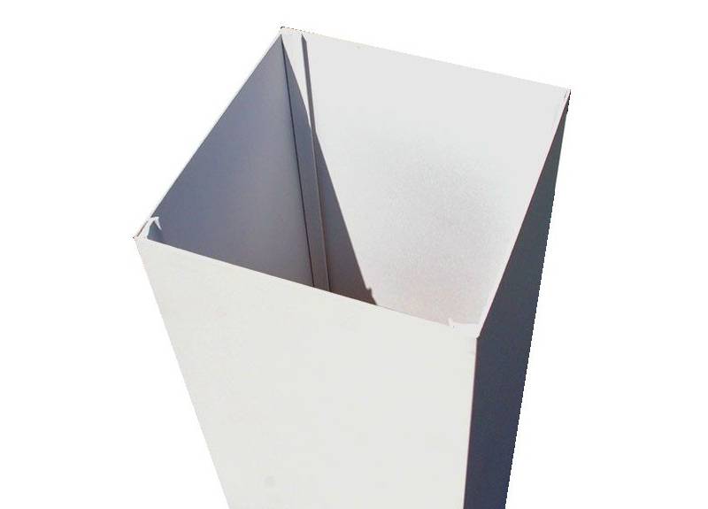 aluminum post wrap