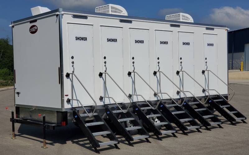 Portable restroom rental