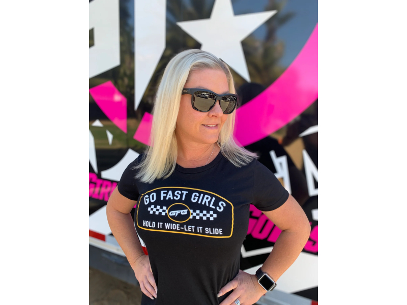 girls racing t-shirt