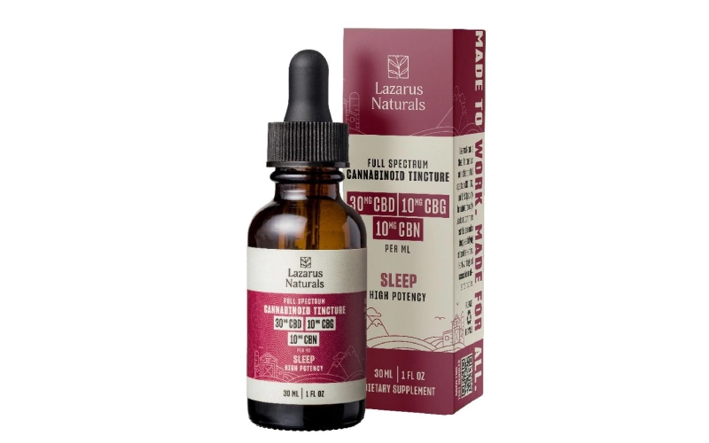 tincture cbd thc