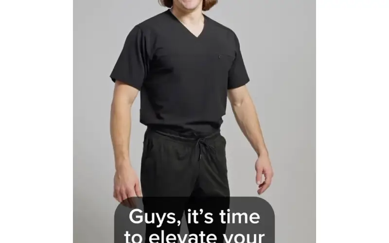 mens scrub pants