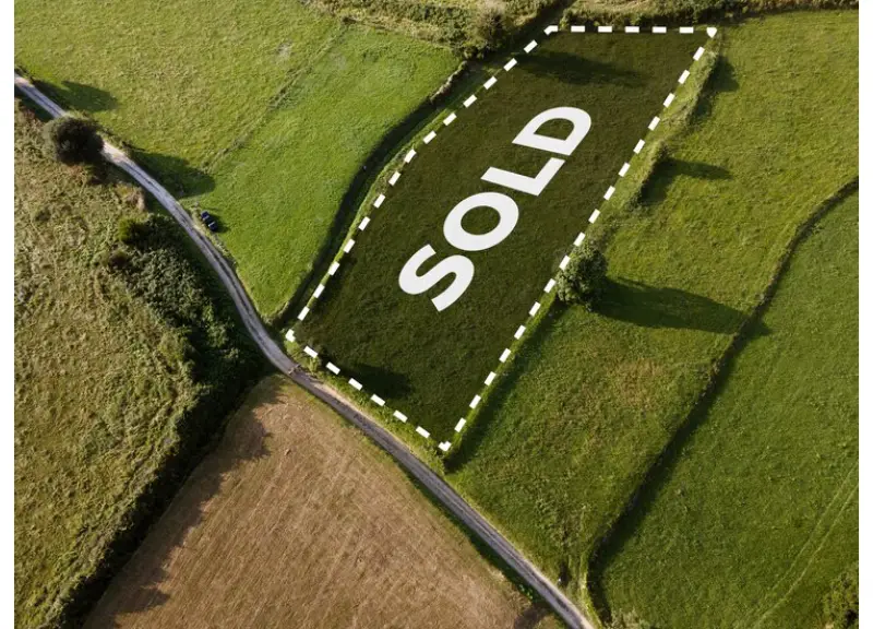 sell land for cash
