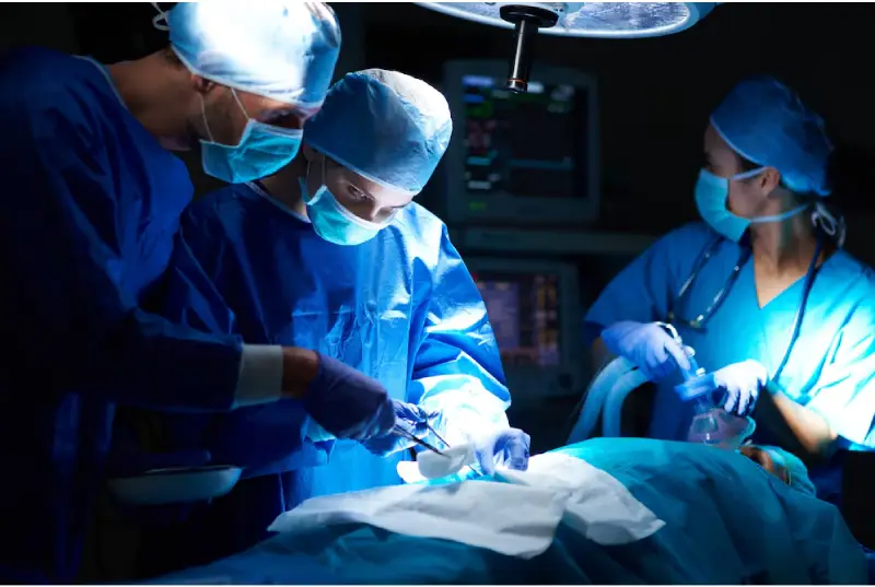 Robotic knee replacement surgery